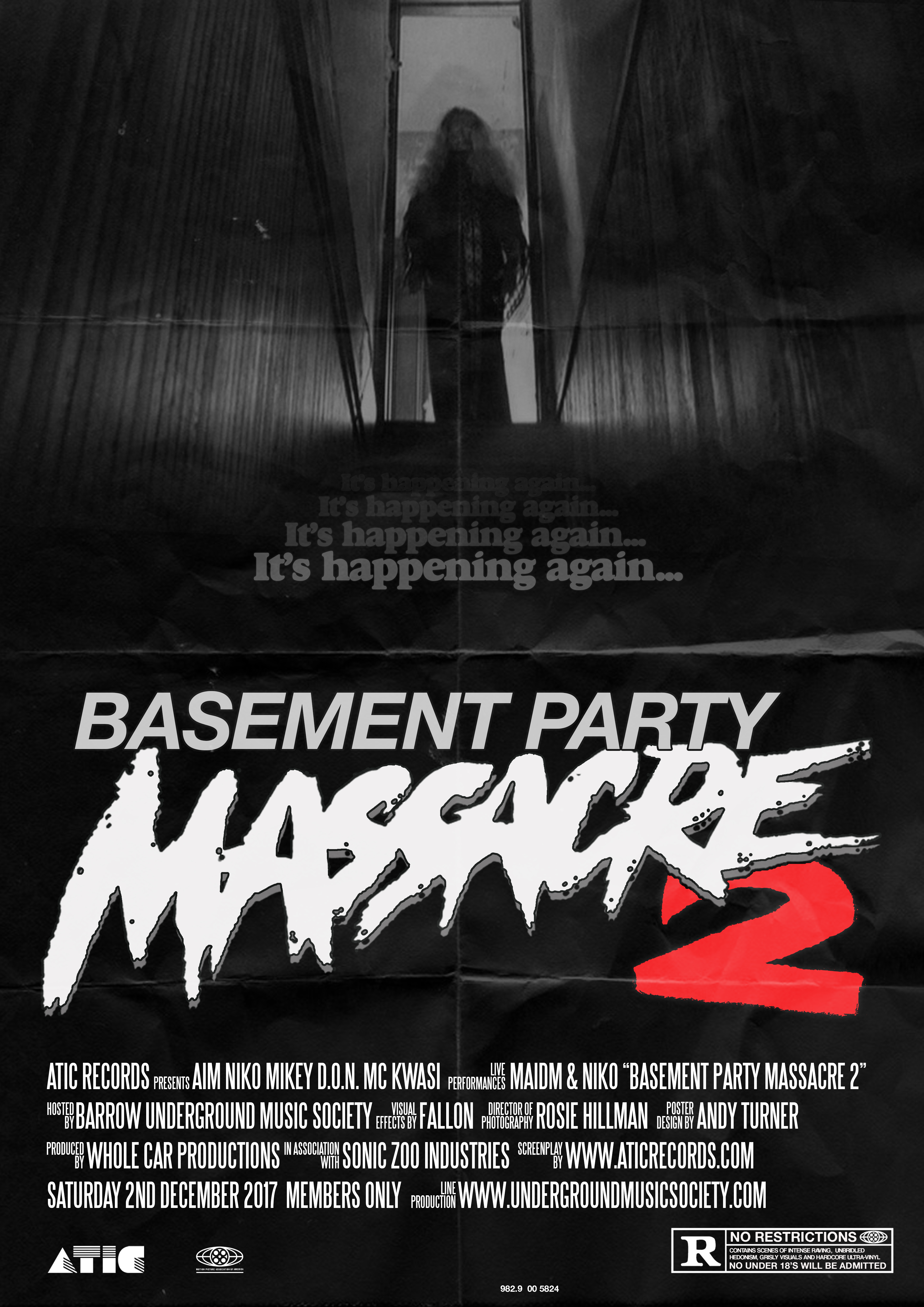 'BASEMENT PARTY MASSACRE 2' STARRING AIM, NIKO, MIKEY D.O.N. & MC KWASI