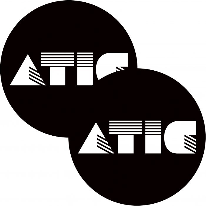 ATIC black & white logo slipmat 2